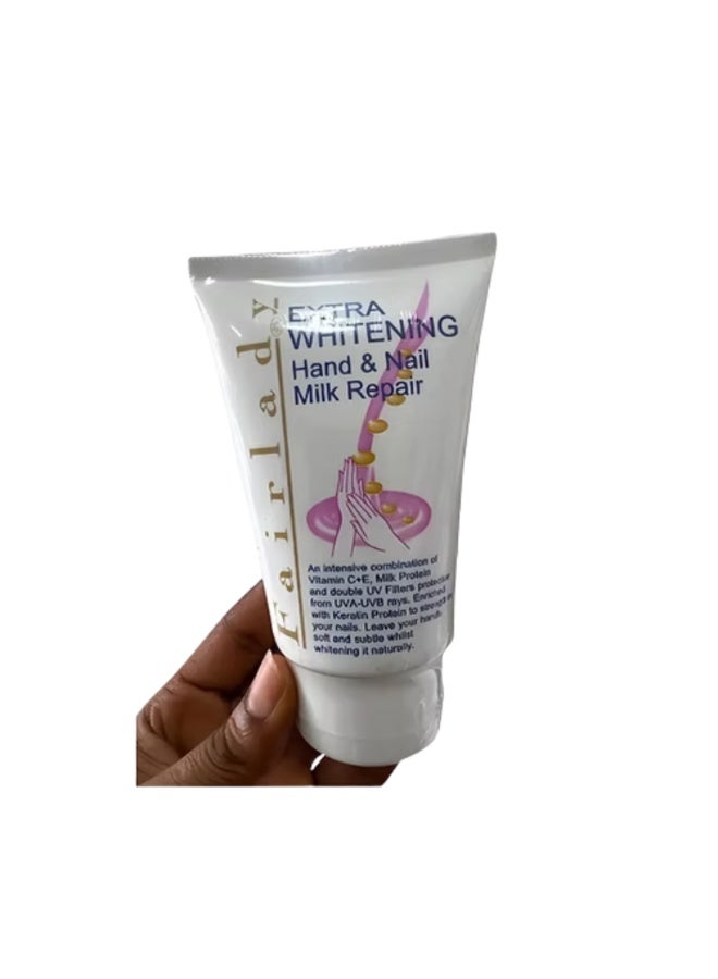 FAIRLADY EXT.WHITENING Fairlady Extra Whitening Hand & Nail Milk Repair - 100ml - Image 2